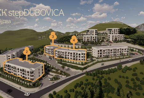 Новобудова stepDubivica у Будві